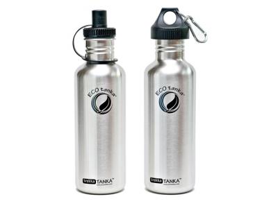 EcoTanka 1L Trekka Water Bottle Stainless Steel